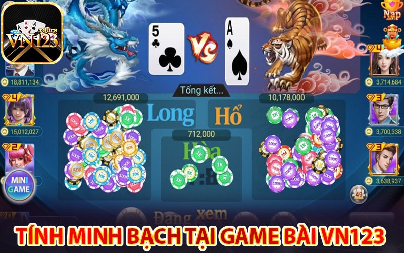 Tính minh bạch của sảnh game bài vn123