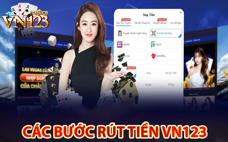 Những bước rút tiền vn123 nhanh chóng nhất 